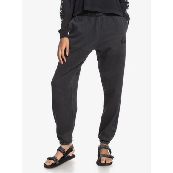 Quiksilver Women's Size XS Fleece Organic Joggers NWT - Picture 1 of 16